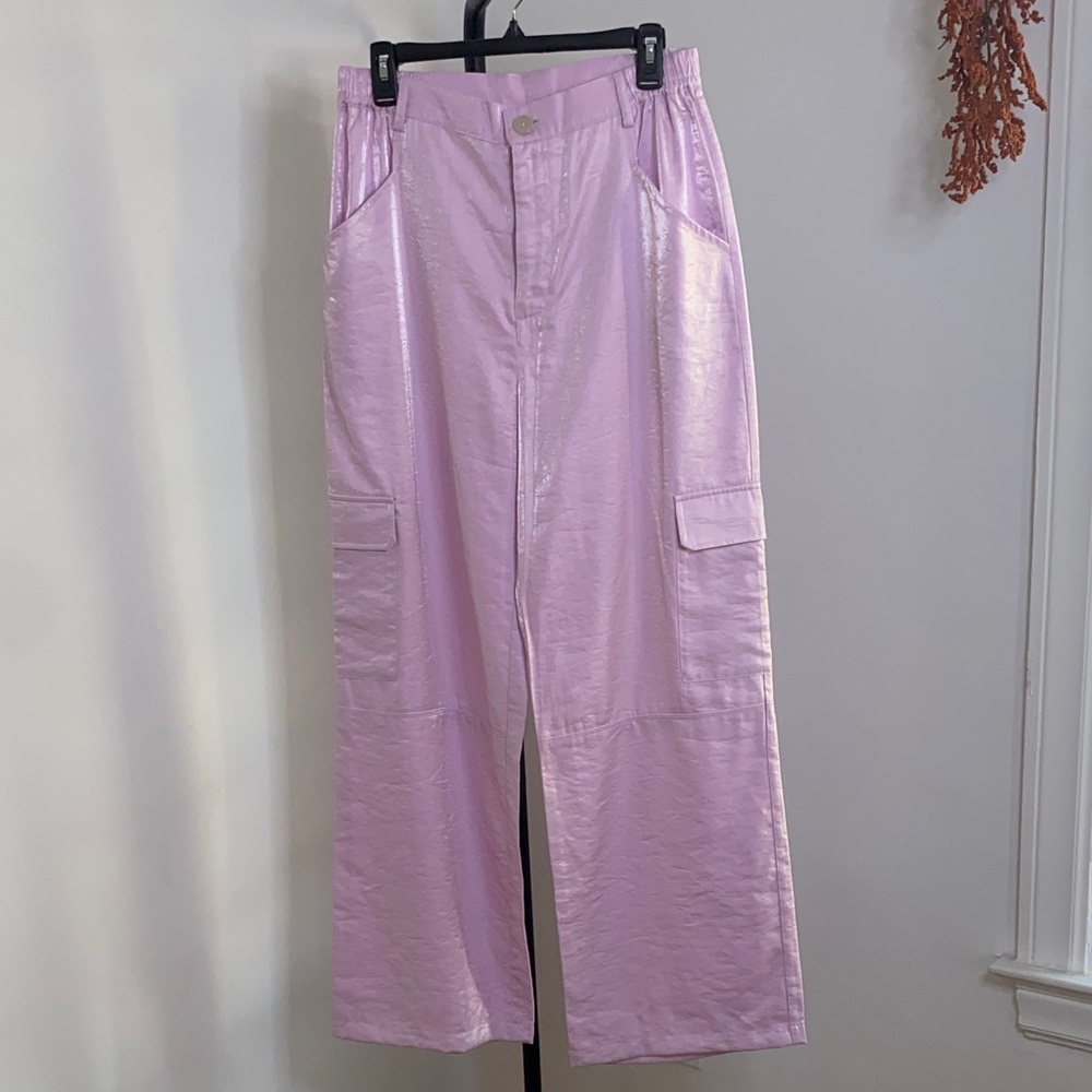 Bar III Light Satin Pants